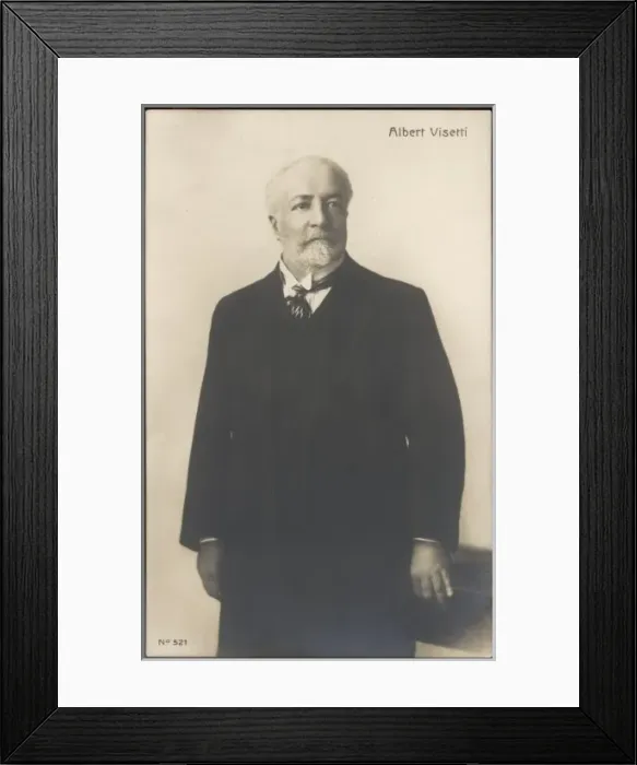 Framed Print : Albert Visetti / Postcard Framed Print : Albert Visetti / Postcard