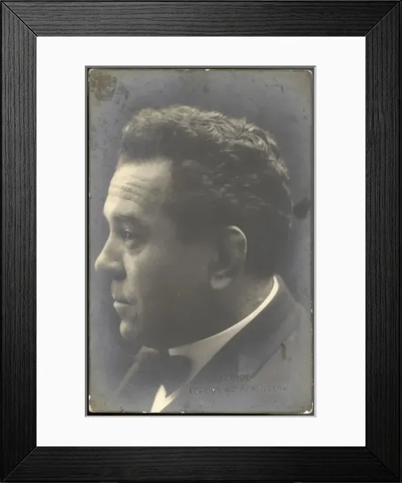 Framed Print : Amadeo Vives / Postcard Framed Print : Amadeo Vives / Postcard