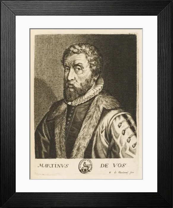 Framed Print : Maerten De Vos / Boulonois Framed Print : Maerten De Vos / Boulonois