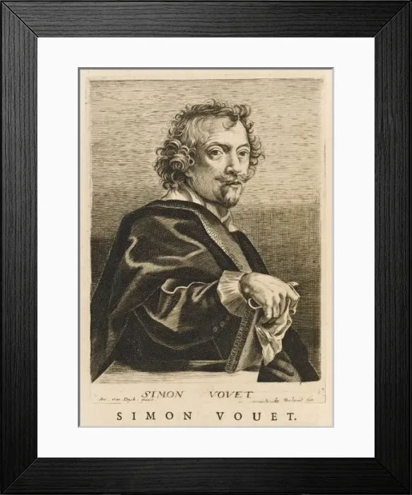 Framed Print : Simon Vouet / Boulonois Framed Print : Simon Vouet / Boulonois