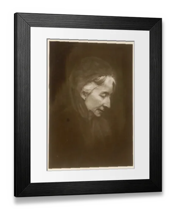 Framed Print : Cosima Wagner / Postcard Framed Print : Cosima Wagner / Postcard