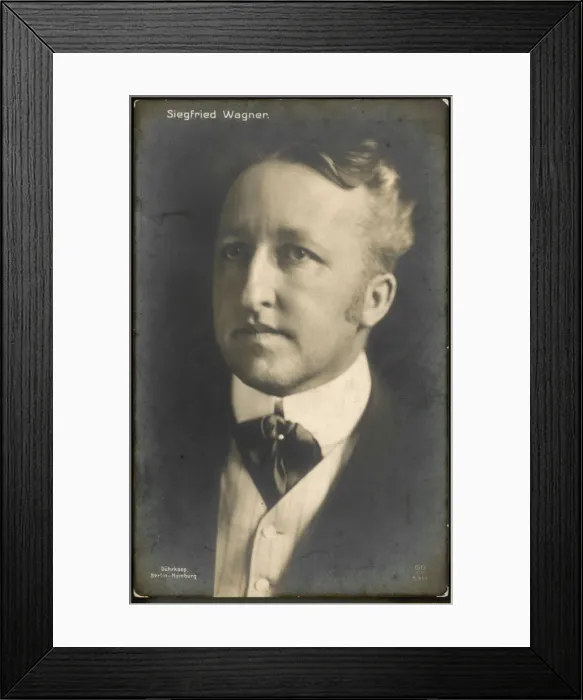Framed Print : Siegfried Wagner / Duhrkoo Framed Print : Siegfried Wagner / Duhrkoo