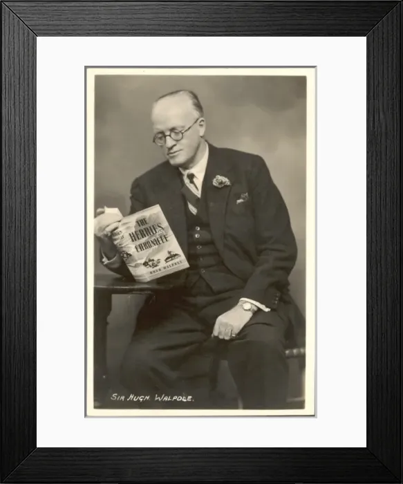 Framed Print : Hugh Walpole / Postcard Framed Print : Hugh Walpole / Postcard