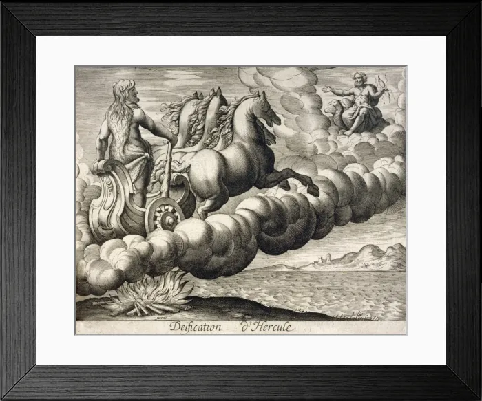 Framed Print : Herakles Deified Framed Print : Herakles Deified