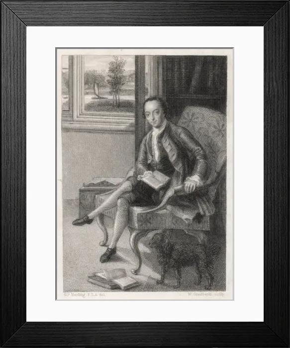 Framed Print : Horace Walpole / Harding Framed Print : Horace Walpole / Harding