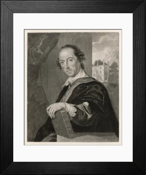 Framed Print : Horace Walpole / Anon Eng Framed Print : Horace Walpole / Anon Eng