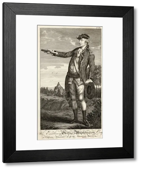 Framed Print : G Washington / Battlefield Framed Print : G Washington / Battlefield
