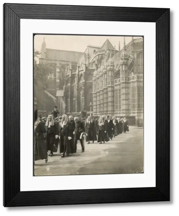 Framed Print : Procession of Judges Framed Print : Procession of Judges