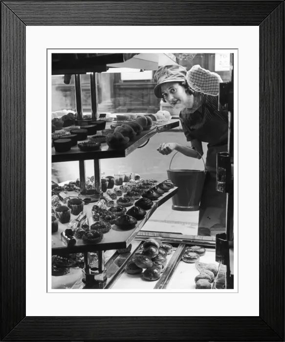 Framed Print : Woman Window Cleaner Framed Print : Woman Window Cleaner