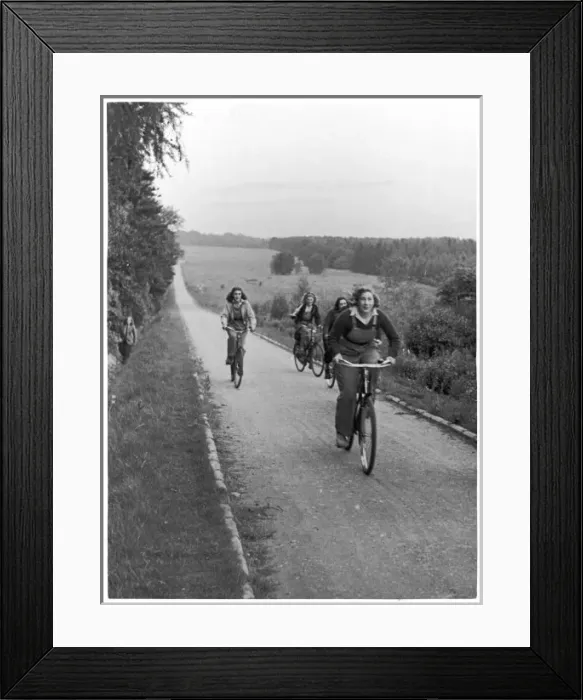 Framed Print : Women Fire Patrollers Framed Print : Women Fire Patrollers