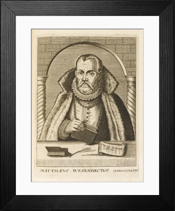 Framed Print : M Van Wesenbeke / Boulonoi Framed Print : M Van Wesenbeke / Boulonoi