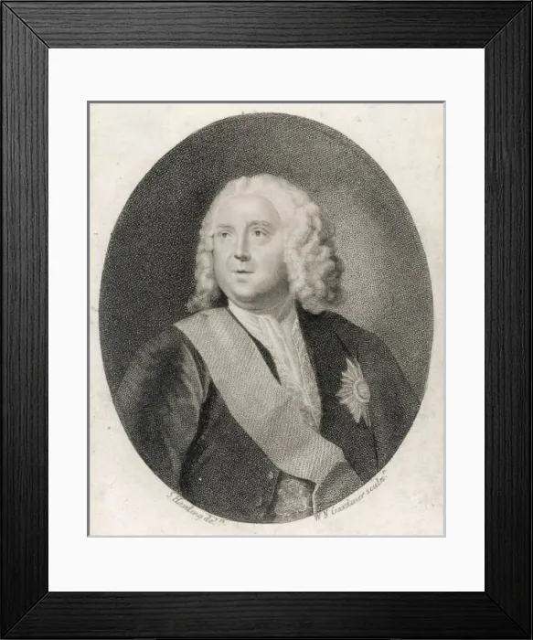 Framed Print : Charles H Williams / Oval Framed Print : Charles H Williams / Oval
