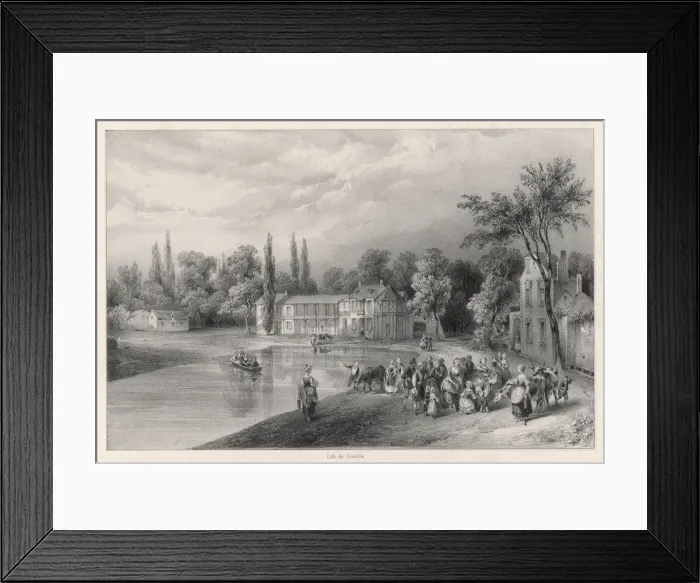 Framed Print : Versailles / Hameau Framed Print : Versailles / Hameau