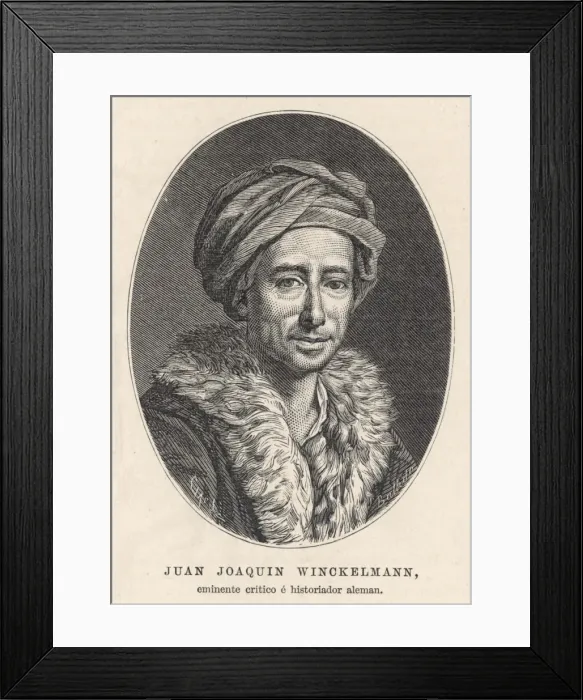 Framed Print : Jj Winckelmann / Iea 1877 Framed Print : Jj Winckelmann / Iea 1877