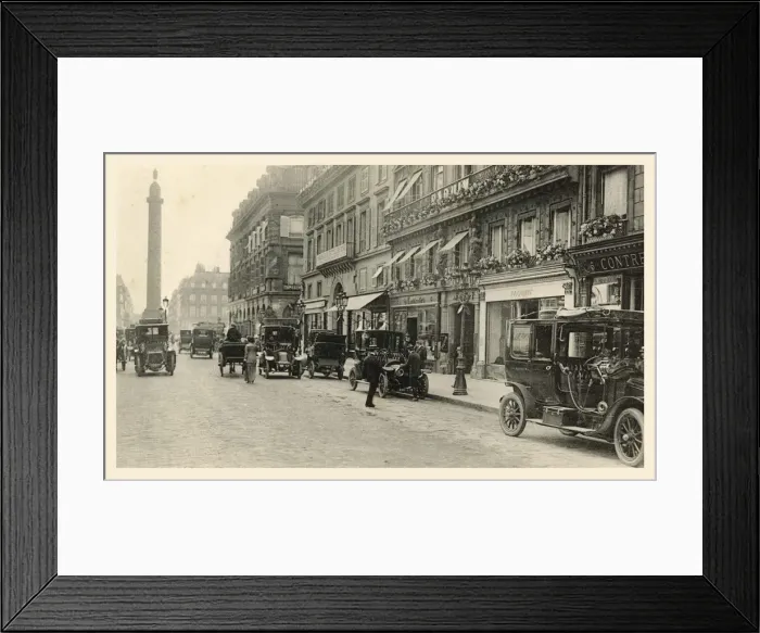 Framed Print : Rue De LA Paix / Paquin Framed Print : Rue De LA Paix / Paquin