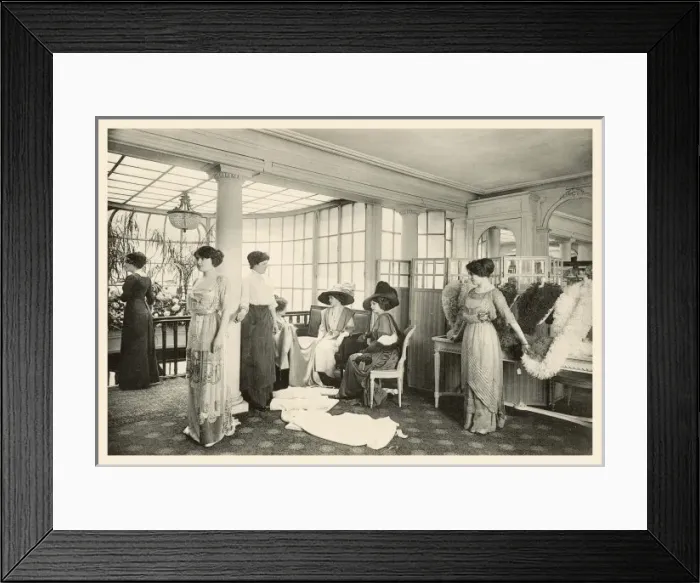 Framed Print : Fashion House / Paquin Framed Print : Fashion House / Paquin