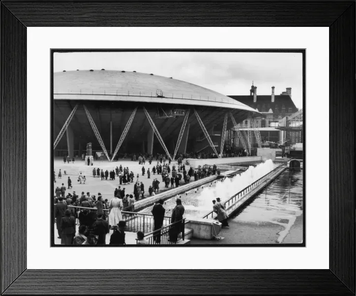 Framed Print : Dome of Discovery / 1951 Framed Print : Dome of Discovery / 1951