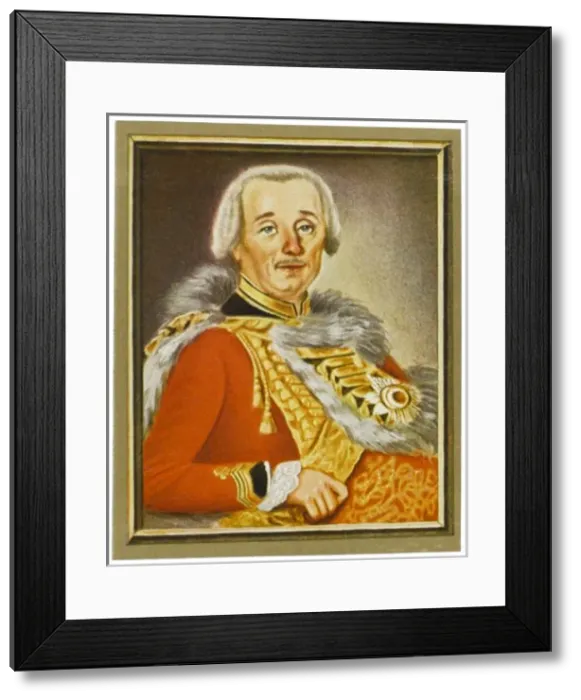 Framed Print : Hj Von Ziethen / Miniature Framed Print : Hj Von Ziethen / Miniature