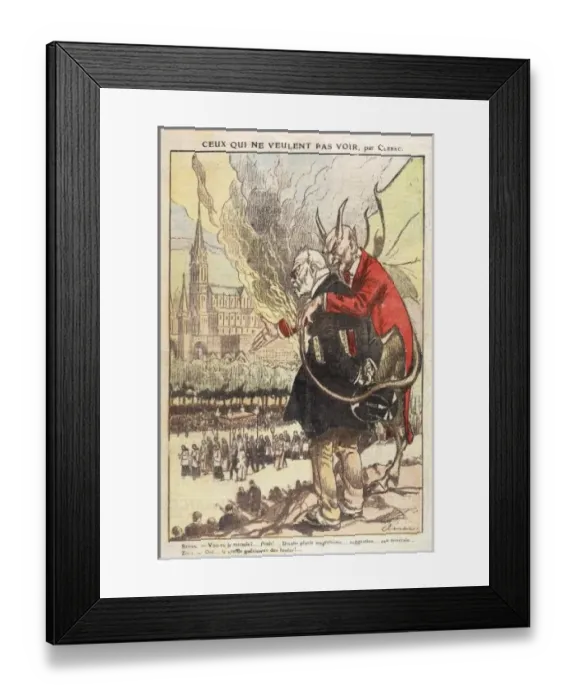 Framed Print : Zola / Pelerin 1923 Framed Print : Zola / Pelerin 1923