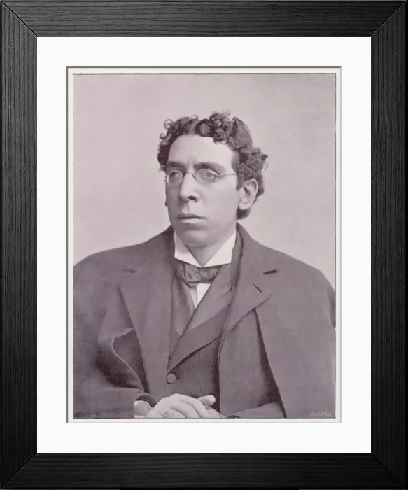 Framed Print : Zangwill / Photo 1895 Framed Print : Zangwill / Photo 1895