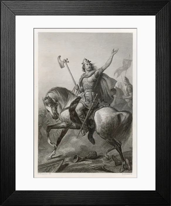 Framed Print : CLOVIS I, KING OF THE FRANKS The true founder of the Frankish kingdom Framed Print : CLOVIS I, KING OF THE FRANKS The true founder of the Frankish kingdom