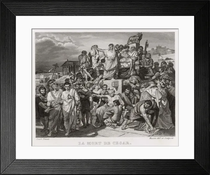 Framed Print : Caesar Praised by Marc A Framed Print : Caesar Praised by Marc A