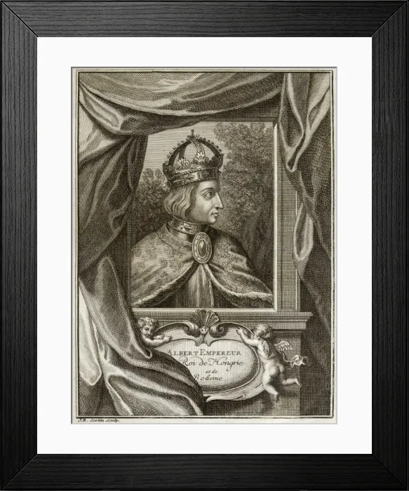 Framed Print : Albrecht Ii, Emperor Framed Print : Albrecht Ii, Emperor