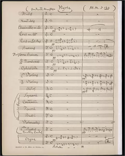 Rossini  /  Kyrie  /  Orch Score