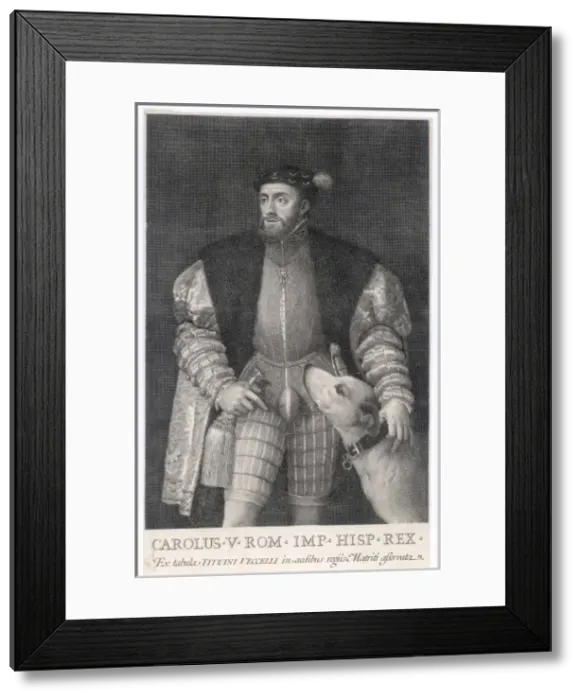 Framed Print : Carl V / Hre / Titian / Selma Framed Print : Carl V / Hre / Titian / Selma