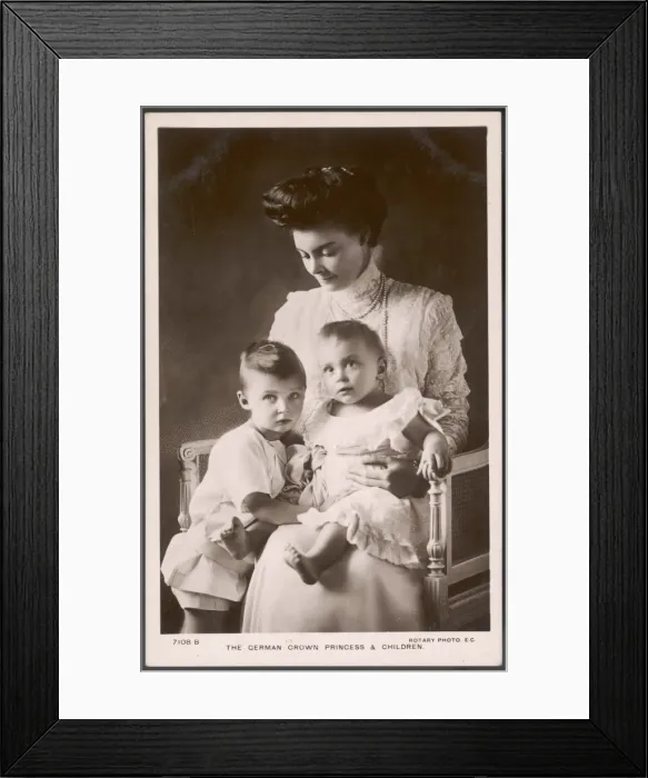 Framed Print : Cecilie Mecklenburg-Schw Framed Print : Cecilie Mecklenburg-Schw