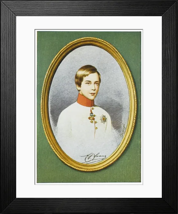 Framed Print : Franz Joseph / Miniature Framed Print : Franz Joseph / Miniature