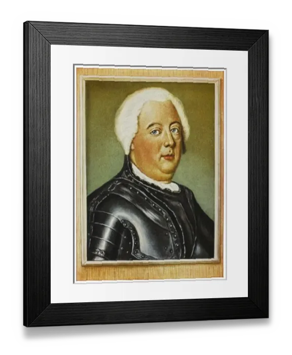 Framed Print : Friedrich Wilhelm I / Mini Framed Print : Friedrich Wilhelm I / Mini