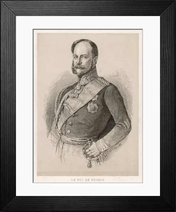 Framed Print : Friedrich Wilhelm Iv / Cel Framed Print : Friedrich Wilhelm Iv / Cel