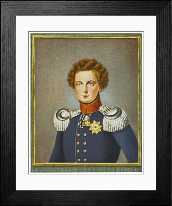 Framed Print : Friedrich Wilhelm Iv / Min Framed Print : Friedrich Wilhelm Iv / Min