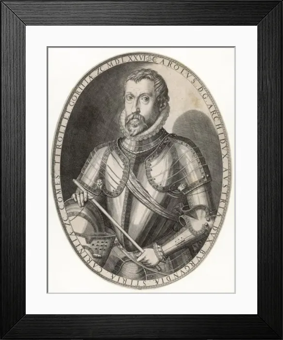Framed Print : Archduke Charles of Austria Framed Print : Archduke Charles of Austria