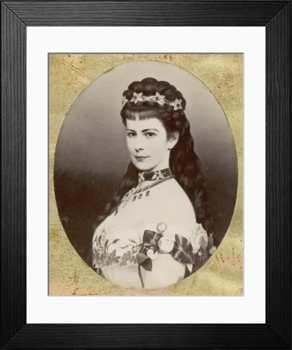 Framed Print : Elizabeth / Austria / Album Framed Print : Elizabeth / Austria / Album