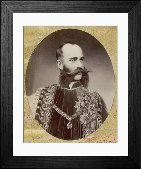 Framed Print : Franz Joseph / Photo / Album Framed Print : Franz Joseph / Photo / Album