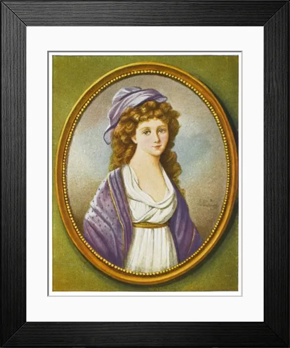 Framed Print : Luise / Prussian / Miniature Framed Print : Luise / Prussian / Miniature