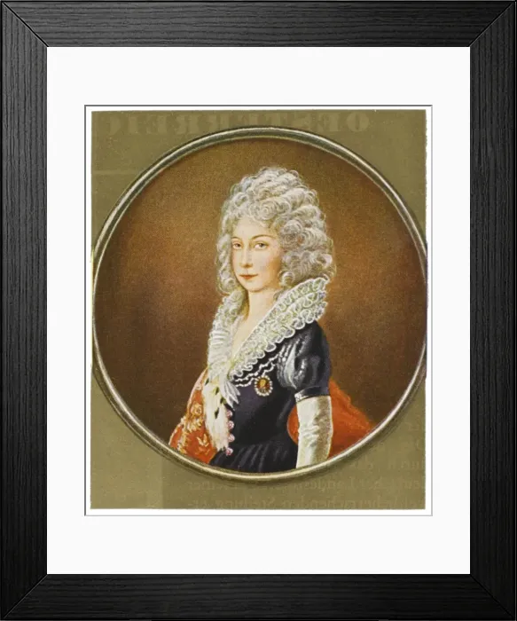 Framed Print : Maria Theresia / Miniature Framed Print : Maria Theresia / Miniature