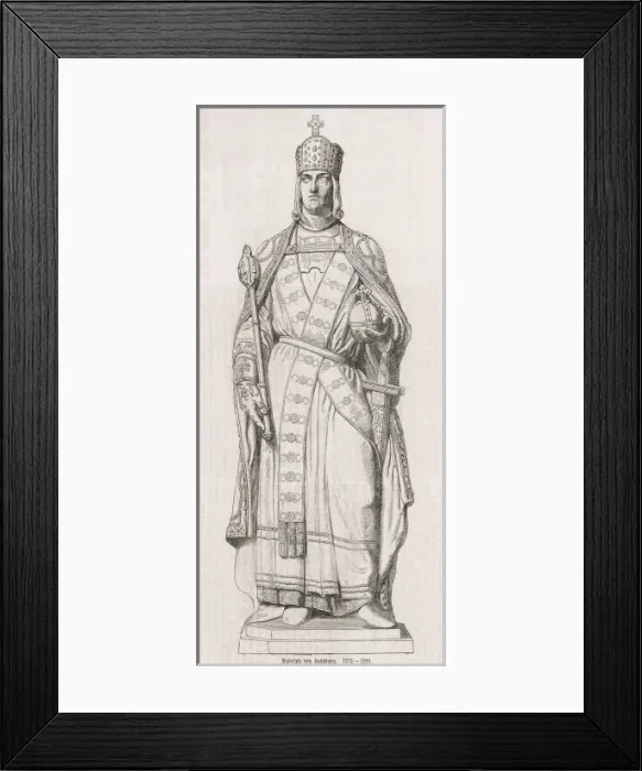 Framed Print : Rudolf I / Hre / Liz Speyer Framed Print : Rudolf I / Hre / Liz Speyer