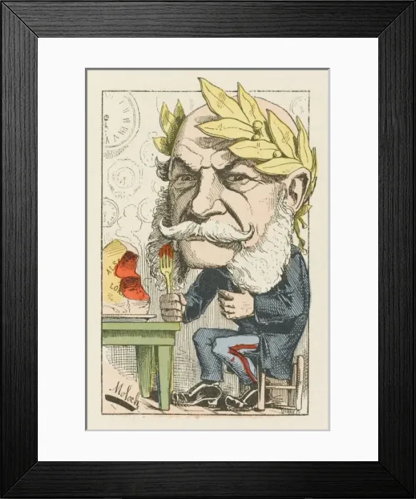 Framed Print : Wilhelm I / Moloch 1882 Framed Print : Wilhelm I / Moloch 1882