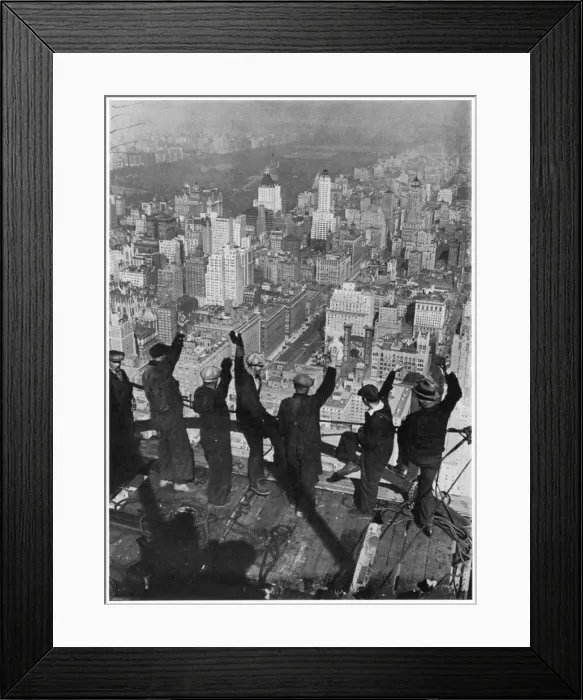 Framed Print : NY from a Skyscraper Framed Print : NY from a Skyscraper