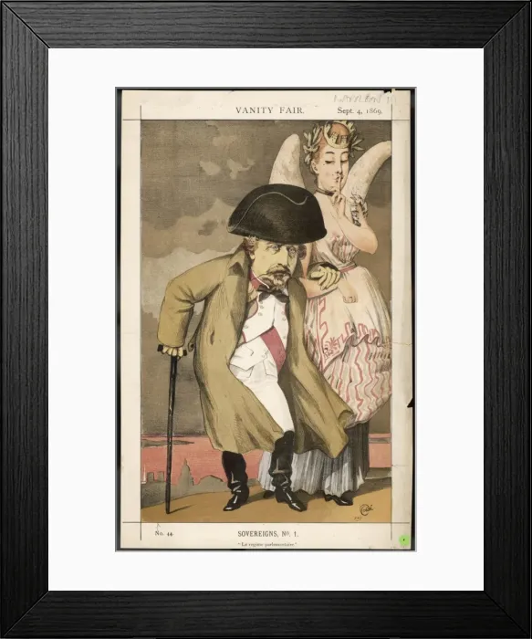 Framed Print : Napoleon Iii / Vfair 1869 Framed Print : Napoleon Iii / Vfair 1869