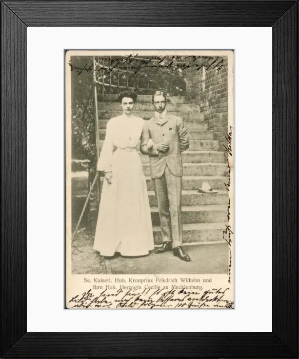 Framed Print : Kronprinz Wilhelm / 1904 Framed Print : Kronprinz Wilhelm / 1904