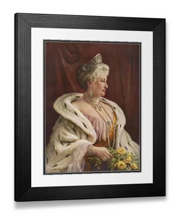 Framed Print : Augusta Viktoria / 1915 Framed Print : Augusta Viktoria / 1915