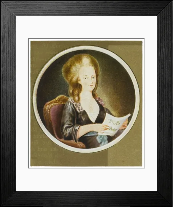 Framed Print : Marie Antoinette / Campana Framed Print : Marie Antoinette / Campana