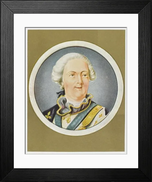 Framed Print : Louis Xv, French Royalty Framed Print : Louis Xv, French Royalty