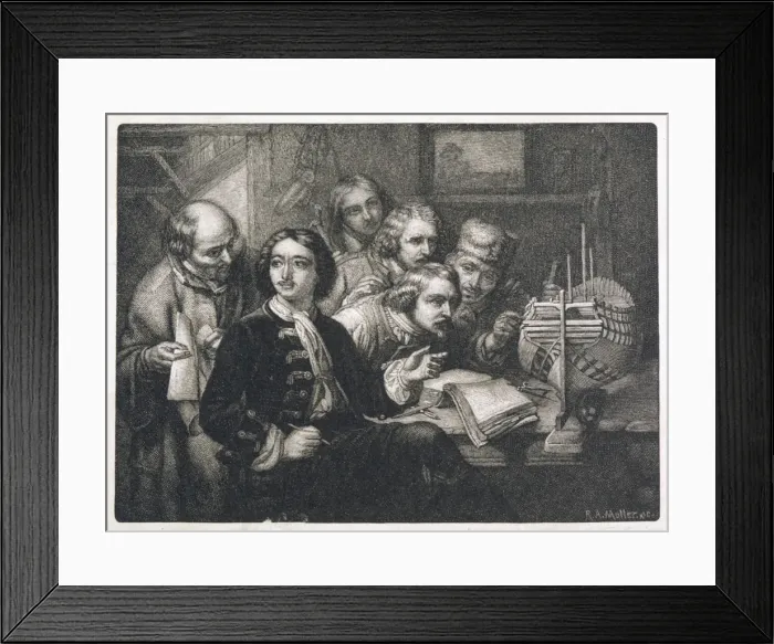 Framed Print : Peter I / Scribners 1880 Framed Print : Peter I / Scribners 1880