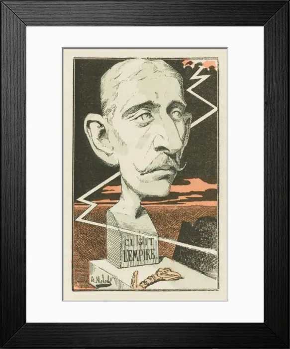 Framed Print : Louis Napoleon / Moloch 82 Framed Print : Louis Napoleon / Moloch 82
