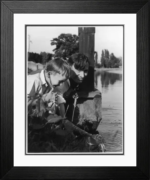 Framed Print : Putting Back Caught Fish Framed Print : Putting Back Caught Fish